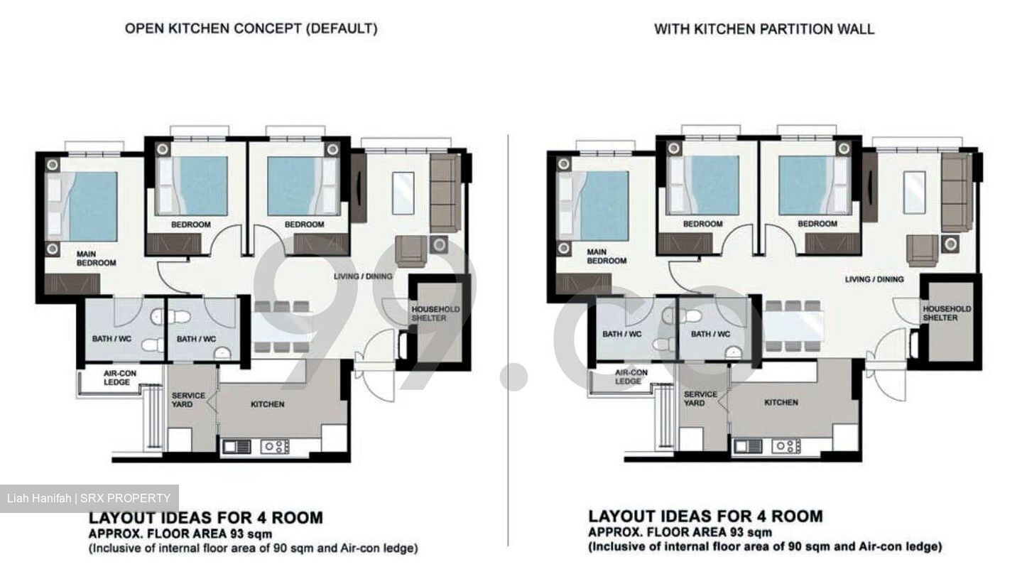 Blk 129A Eastcrown @ Canberra (Sembawang), HDB 4 Rooms #377930871